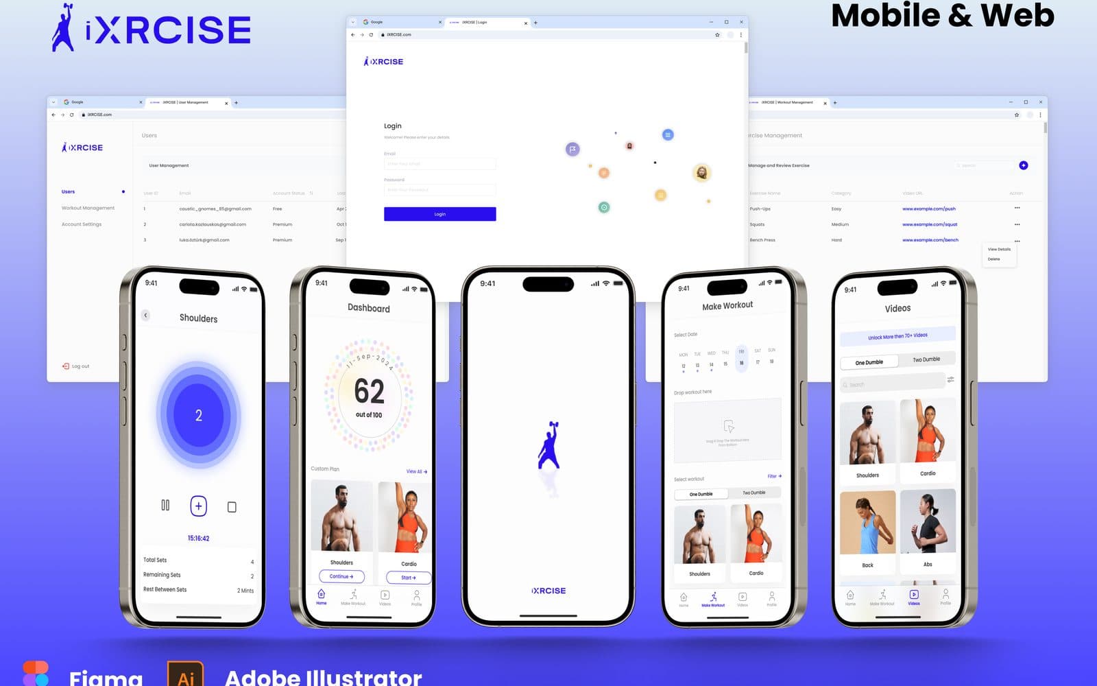 iXrcise — Fitness